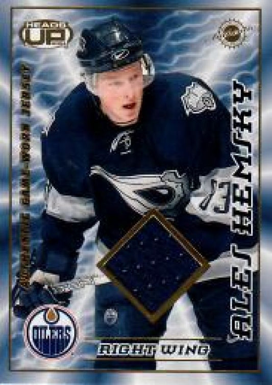 NHL 2003-04 Pacific Heads Up Jerseys - No 11 - Ales Hemsky