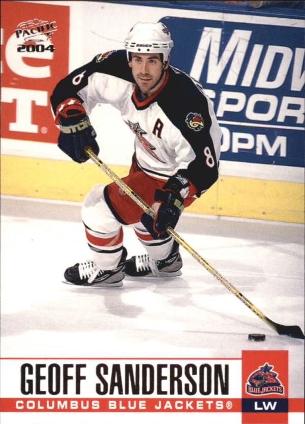 NHL 2003-04 Pacific - No 97 - Geoff Sanderson