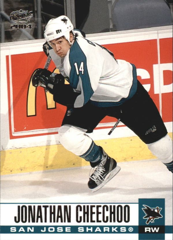 NHL 2003-04 Pacific - No 292 - Jonathan Cheechoo