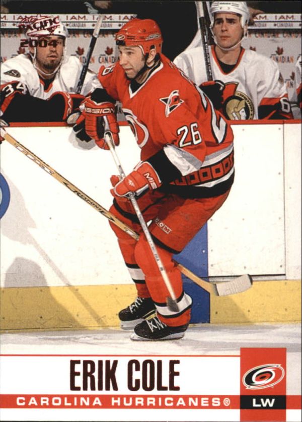 NHL 2003-04 Pacific Red - No 60 - Erik Cole