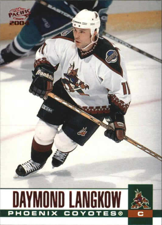 NHL 2003-04 Pacific Red - No 265 - Daymond Langkow