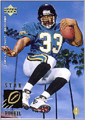 NFL 1995 Upper Deck - No 16 - James O. Stewart