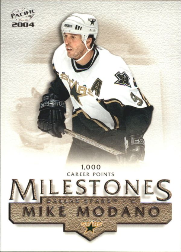 NHL 2003-04 Pacific Milestones - No 3 - Mike Modano