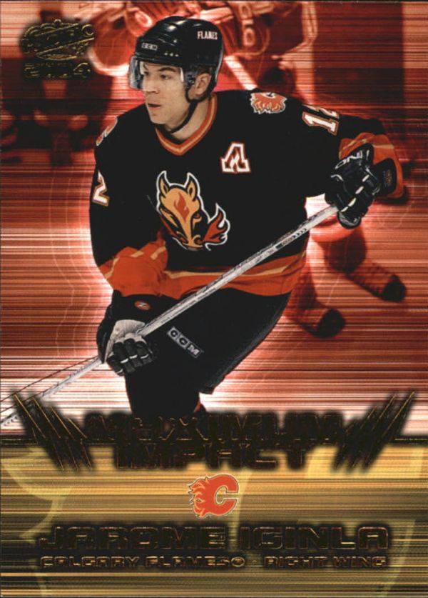 NHL 2003-04 Pacific Maximum Impact - No 2 - Jarome Iginla