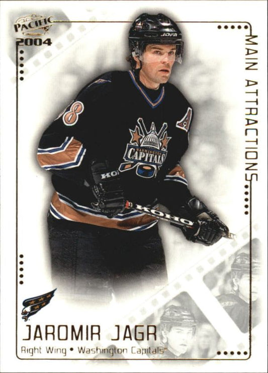 NHL 2003-04 Pacific Main Attractions - No 16 - Jaromir Jagr