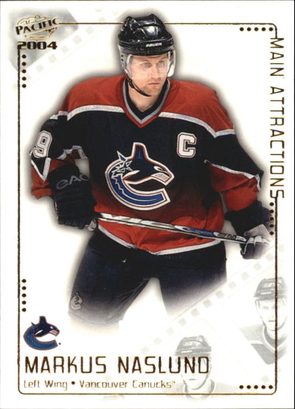 NHL 2003-04 Pacific Main Attractions - No 15 - Markus Naslund