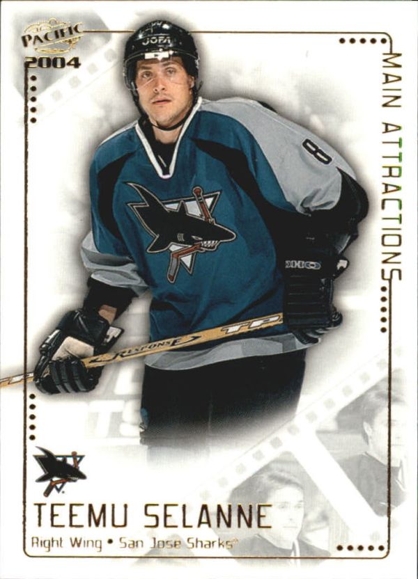 NHL 2003-04 Pacific Main Attractions - No 13 - Teemus Selanne