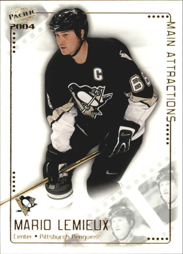 NHL 2003-04 Pacific Main Attractions - No 12 - Mario Lemieux