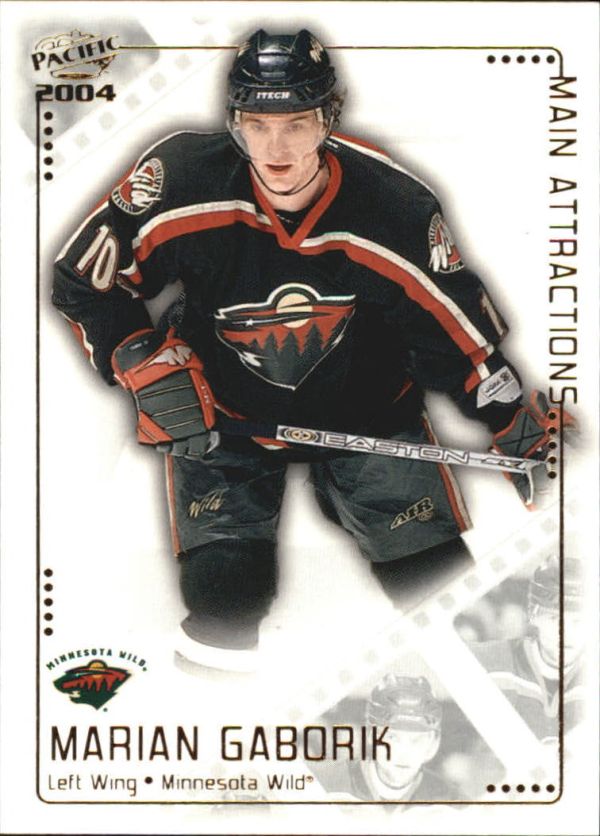 NHL 2003-04 Pacific Main Attractions - No 7 - Marian Gaborik