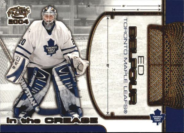 NHL 2003-04 Pacific In the Crease - No 11 - Ed Belfour