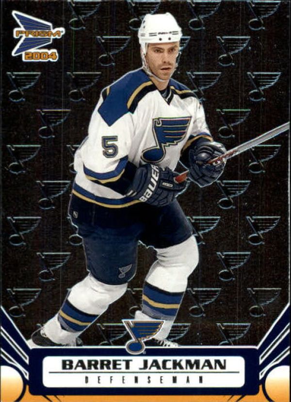 NHL 2003-04 Pacific Prism - No 83 - Barret Jackman