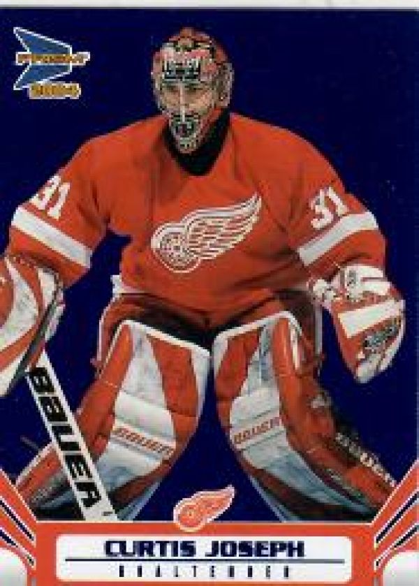 NHL 2003-04 Pacific Prism Blue - No. 38 - Curtis Joseph