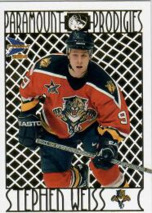 NHL 2003-04 Pacific Prism Paramount Prodigies - No 12 - Stephen Weiss