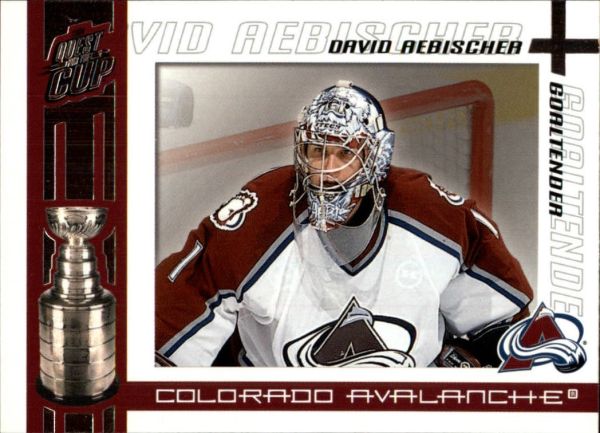 NHL 2003-04 Pacific Quest for the Cup - No 22 - David Aebischer