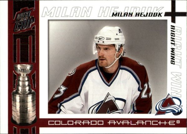 NHL 2003-04 Pacific Quest for the Cup - No 24 - Milan Hejduk