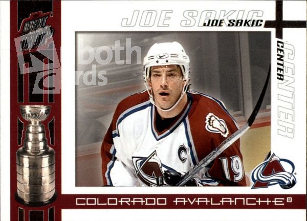 NHL 2003-04 Pacific Quest for the Cup - No 26 - Joe Sakic