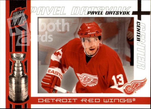 NHL 2003-04 Pacific Quest for the Cup - No 34 - Pavel Datsyuk