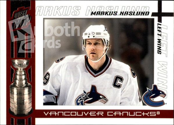 NHL 2003-04 Pacific Quest for the Cup - No 100 - Markus Naslund