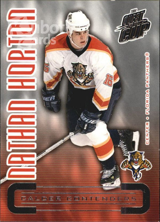 NHL 2003-04 Pacific Quest for the Cup Calder Contenders - No 9 - Nathan Horton