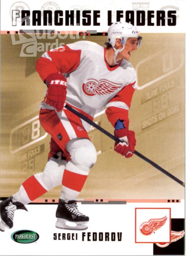 NHL 2003-04 Parkhurst Original Six Detroit - No 97 - Sergei Fedorov