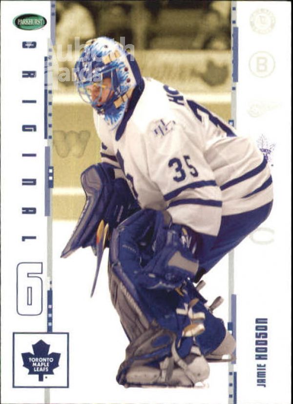 NHL 2003-04 Parkhurst Original Six Toronto - No 12 - Jamie Hodson