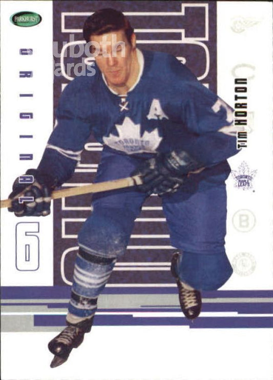 NHL 2003-04 Parkhurst Original Six Toronto - No 58 - Tim Horton