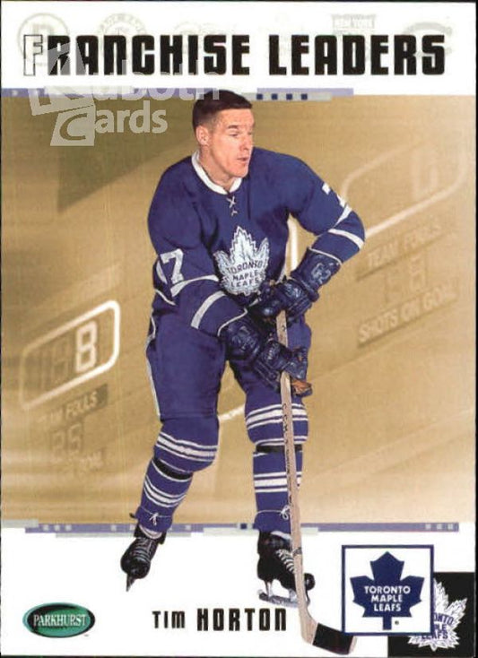 NHL 2003-04 Parkhurst Original Six Toronto - No 92 - Tim Horton