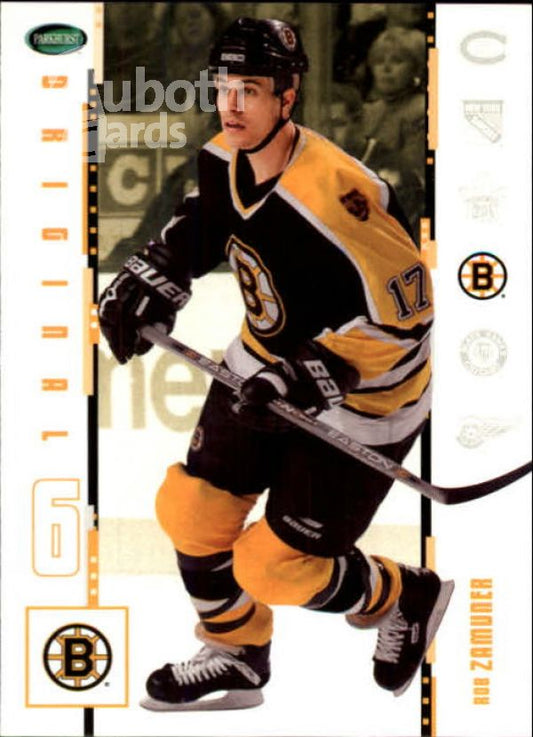 NHL 2003-04 Parkhurst Original Six Boston - No 11 - Rob Zamuner