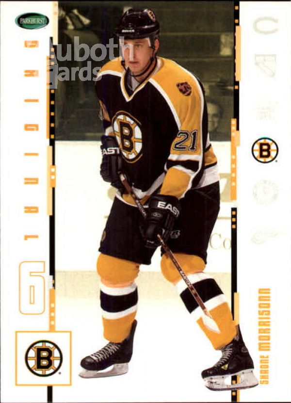 NHL 2003-04 Parkhurst Original Six Boston - No 12 - Shoane Morrison