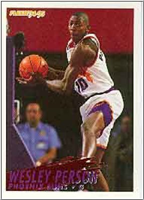 NBA 1994-95 Fleer European - No 186 - Wesley Person