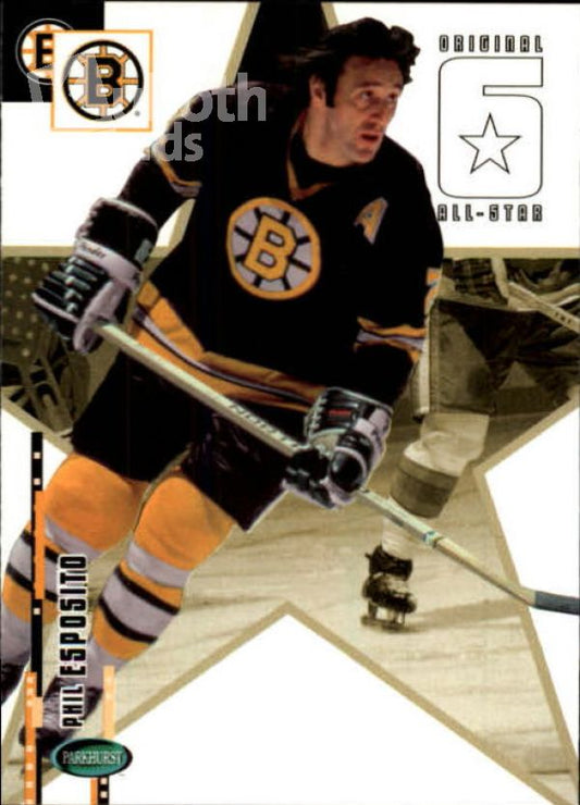 NHL 2003-04 Parkhurst Original Six Boston - No 66 - Phil Esposito