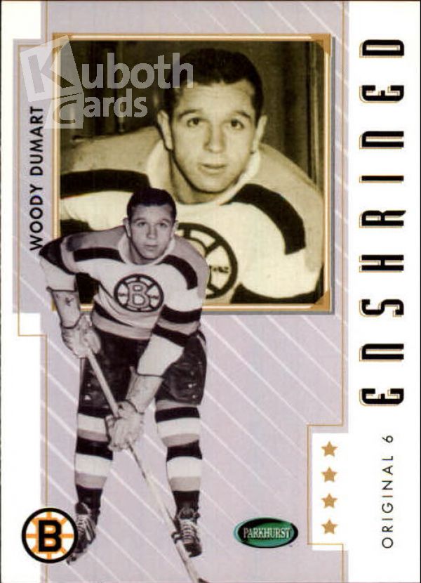 NHL 2003-04 Parkhurst Original Six Boston - No 88 - Woody Dumant