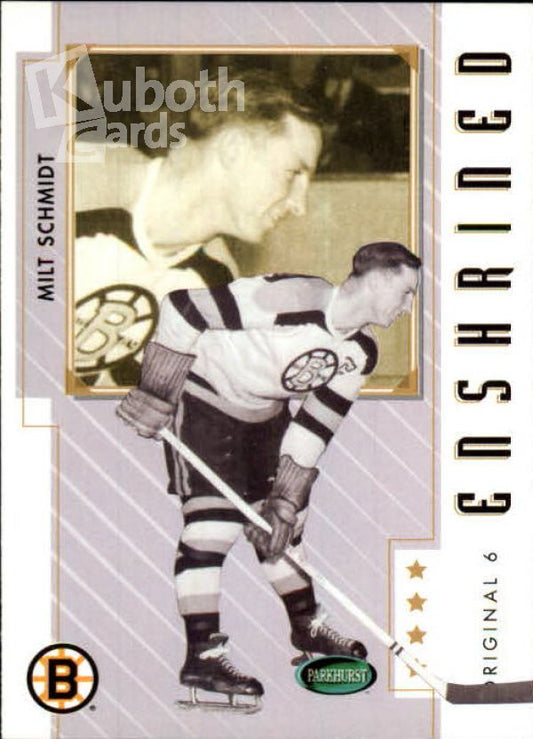 NHL 2003-04 Parkhurst Original Six Boston - No 90 - Milt Schmidt