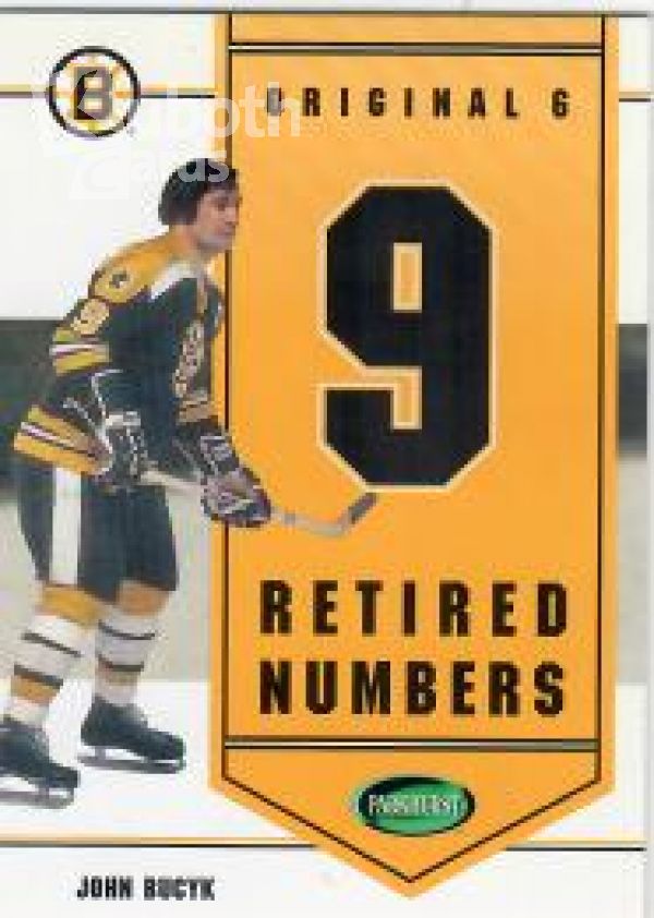 NHL 2003-04 Parkhurst Original Six Boston Inserts - No B-5 - Johnny Bucyk