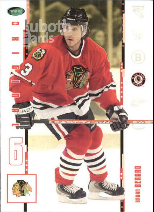 NHL 2003-04 Parkhurst Original Six Chicago - No 5 - Bryan Berard