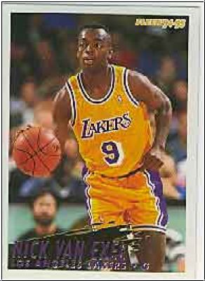 NBA 1994-95 Fleer European - No 118 - Nick van Exel