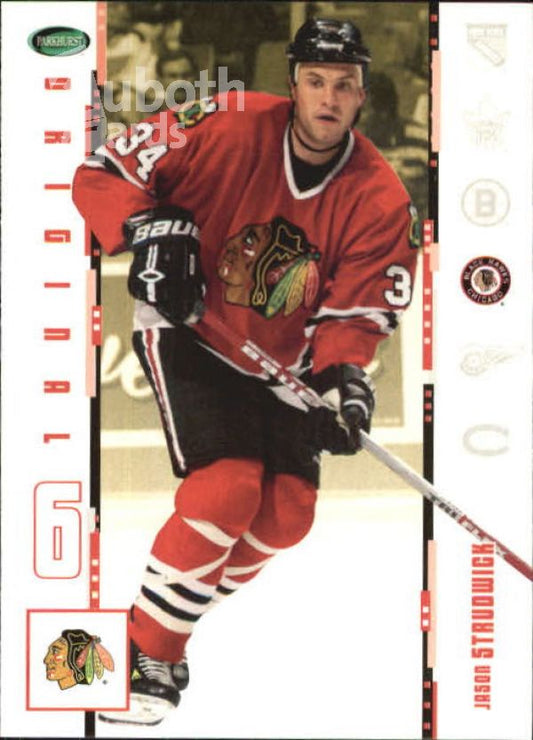 NHL 2003-04 Parkhurst Original Six Chicago - No 7 - Jason Studwick