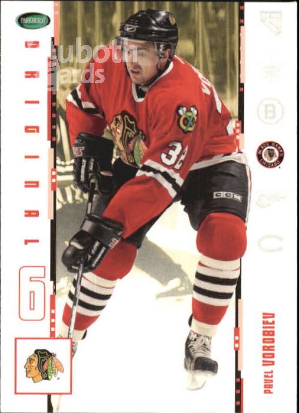 NHL 2003-04 Parkhurst Original Six Chicago - No 11 - Pavel Vorobiev