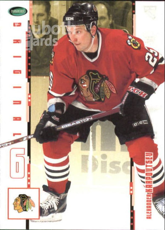 NHL 2003-04 Parkhurst Original Six Chicago - No 13 - Alexander Karpovtsev