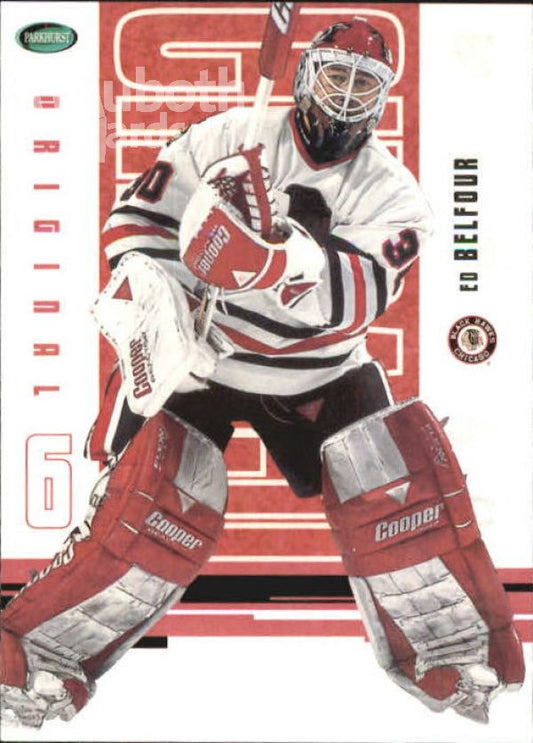 NHL 2003-04 Parkhurst Original Six Chicago - No 34 - Ed Belfour