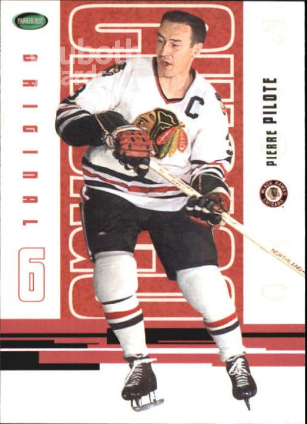 NHL 2003-04 Parkhurst Original Six Chicago - No 42 - Pierre Pilote