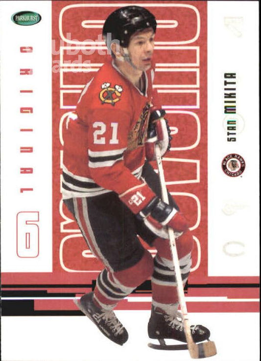 NHL 2003-04 Parkhurst Original Six Chicago - No 45 - Stan Mikita