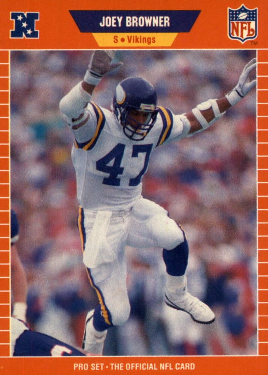 NFL 1989 ProSet - No 227 - Joey Browner