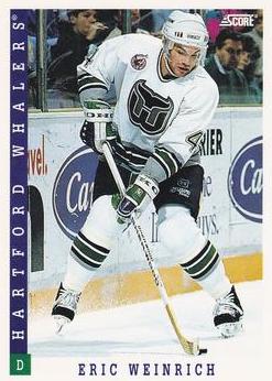 NHL 1993 / 94 Score - No 227 - Eric Weinrich