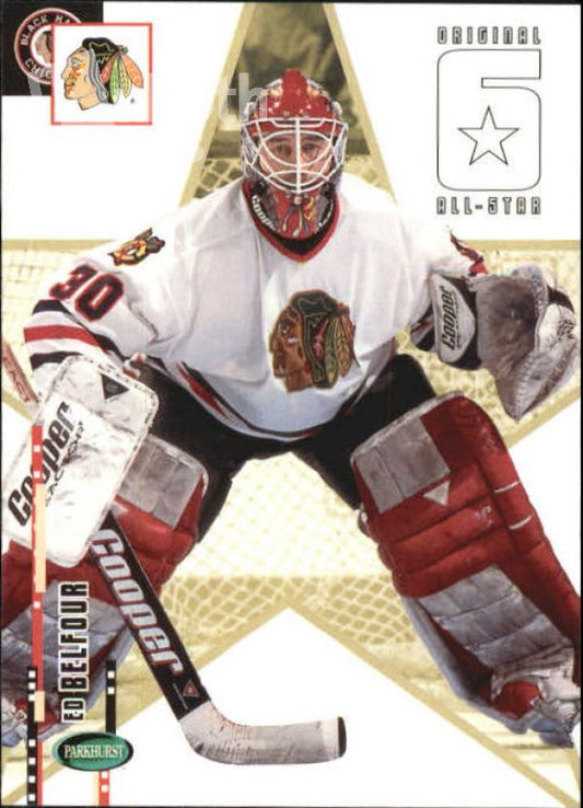 NHL 2003-04 Parkhurst Original Six Chicago - No 62 - Ed Belfour