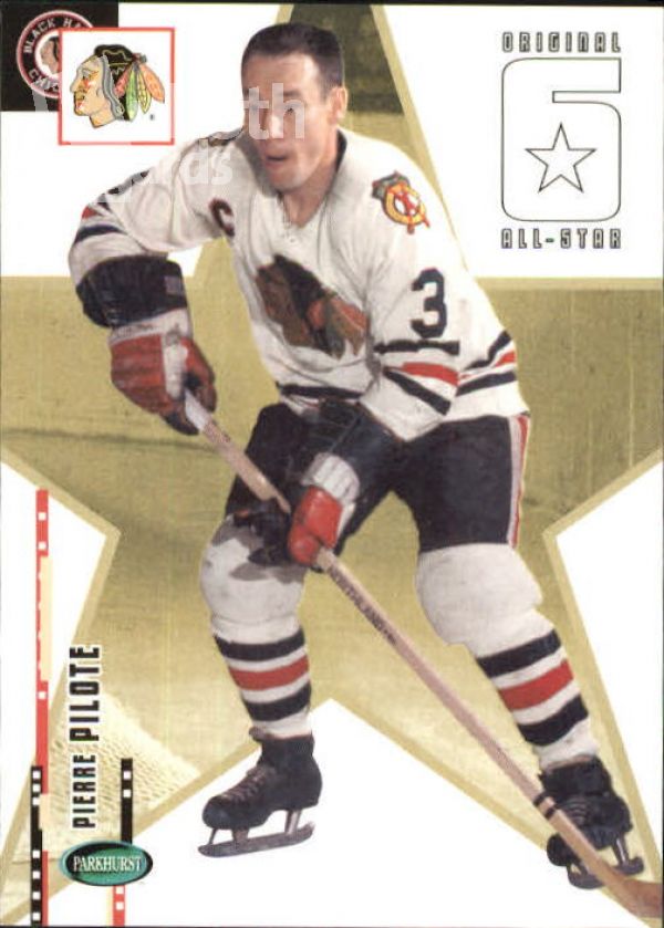 NHL 2003-04 Parkhurst Original Six Chicago - No 67 - Pierre Pilote