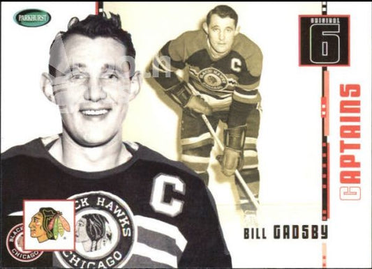 NHL 2003-04 Parkhurst Original Six Chicago - No 74 - Bill Gadsby