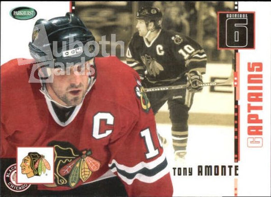 NHL 2003-04 Parkhurst Original Six Chicago - No 76 - Tony Amonte