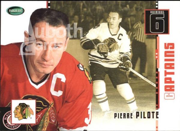 NHL 2003-04 Parkhurst Original Six Chicago - No 80 - Pierre Pilote