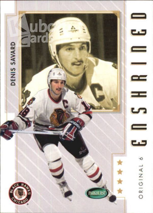 NHL 2003-04 Parkhurst Original Six Chicago - No 81 - Denis Savard